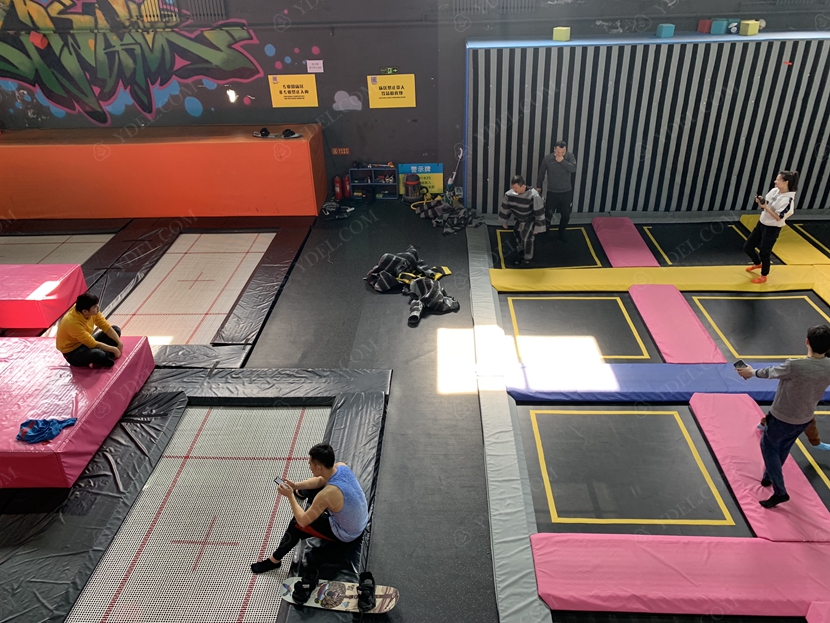 蹦床（chuáng）公園案例展示