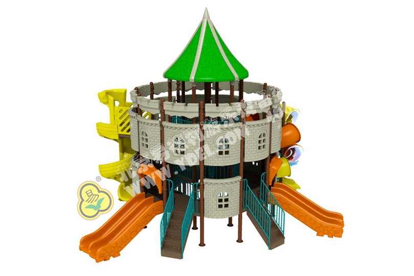 小型幼兒（ér）園城堡滑梯