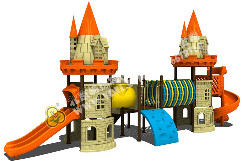 寧夏幼兒園戶外兒童（tóng）城堡滑梯