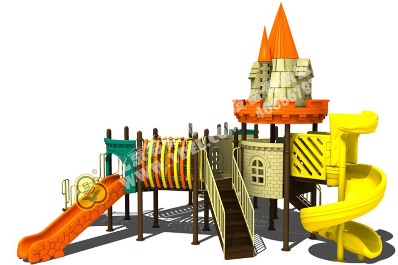 甘肅幼兒園戶外兒（ér）童城堡滑梯（tī）