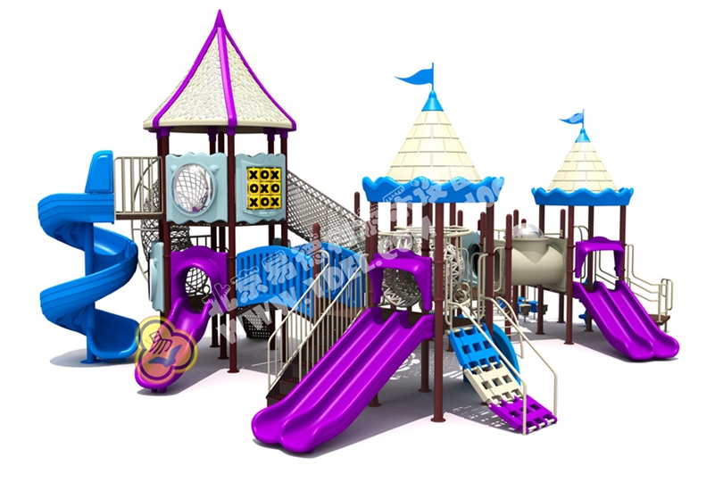 戶外兒童滑滑梯設備三（sān）