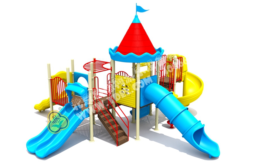 戶外兒（ér）童滑滑梯設備二