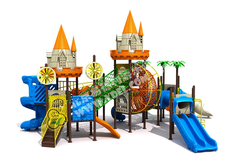幼兒園戶外兒（ér）童（tóng）城堡滑梯七（qī）