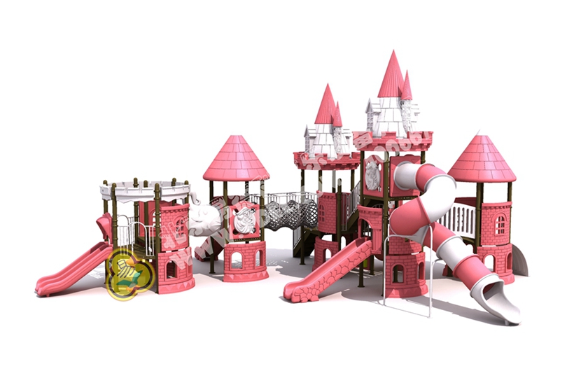 幼兒園戶外兒童城堡滑（huá）梯五