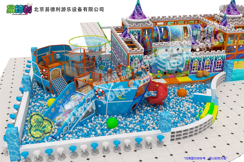 城堡主題定製（zhì）淘氣堡（bǎo）兒（ér）童（tóng）樂園