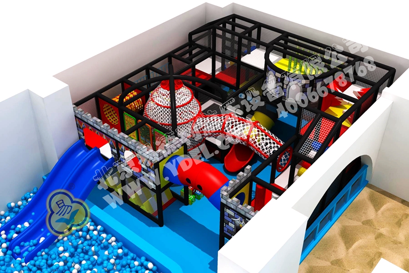 小型太空（kōng）城淘氣堡設備