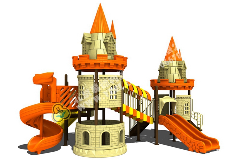 遼寧幼兒園戶外兒童城堡滑梯（tī）
