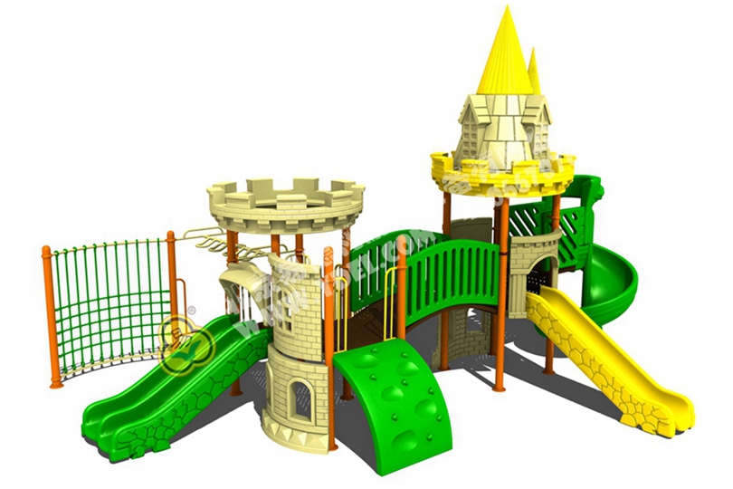 天津幼（yòu）兒園戶外兒童城堡滑梯