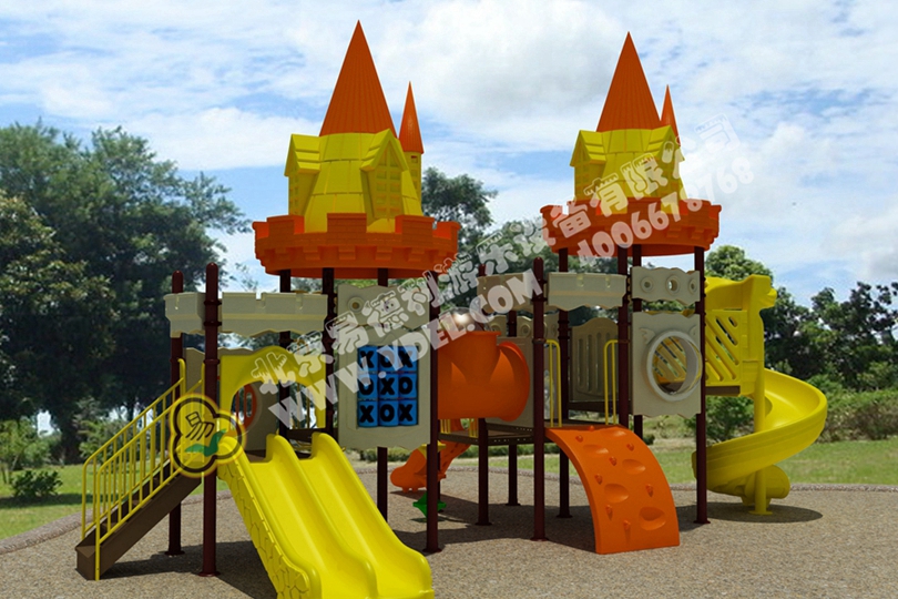 戶外兒童組合城堡滑梯（tī）6