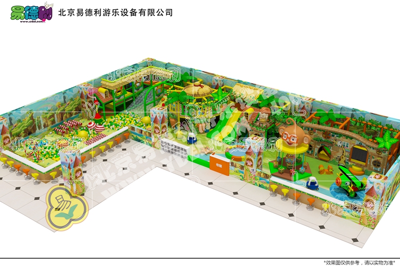 叢林卡通（tōng）定製淘氣堡設備