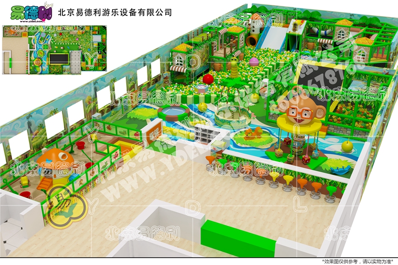 叢林（lín）定製淘氣堡設備