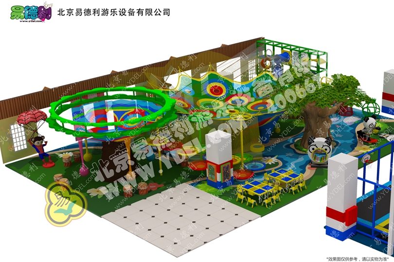 叢林網繩係列淘氣堡