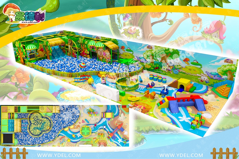 雨林係列淘氣（qì）堡設備