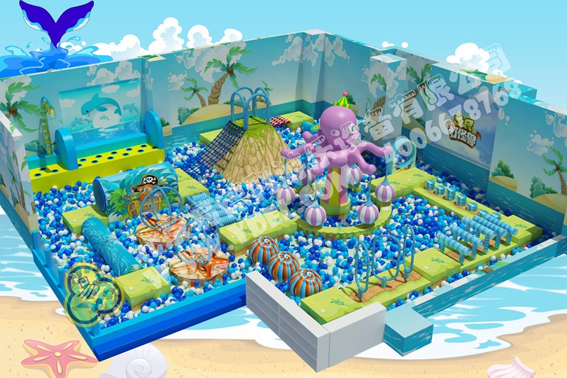 陝西延安（ān）海洋主（zhǔ）題淘（táo）氣堡