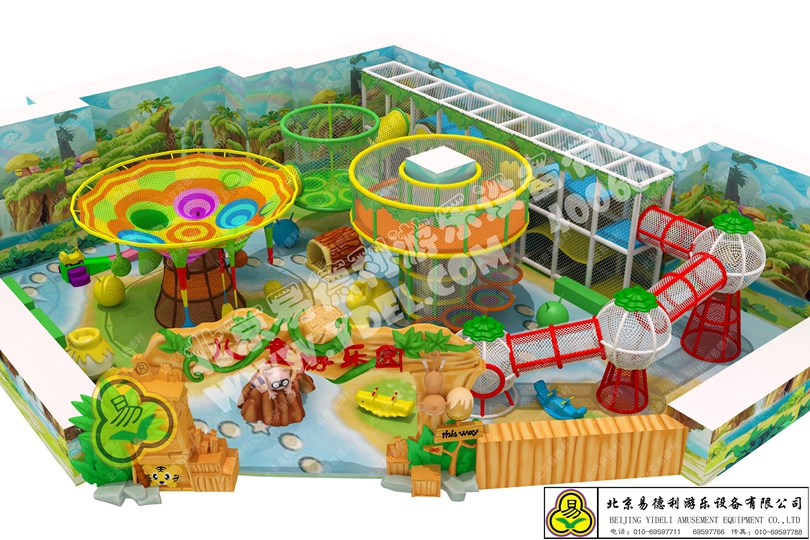 兒童淘（táo）氣堡（bǎo）網（wǎng）繩係列遊樂玩具