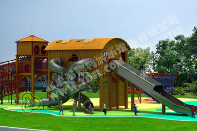戶外兒（ér）童遊樂場定製遊樂設施六