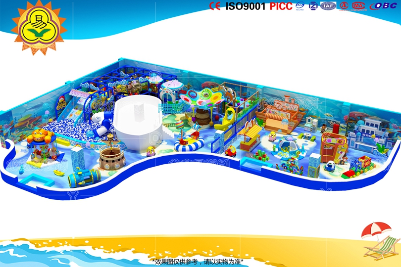 海洋風格淘氣堡（bǎo）設備（bèi）