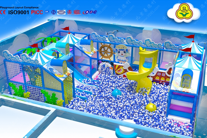 卡通（tōng）海洋世界淘氣堡設備