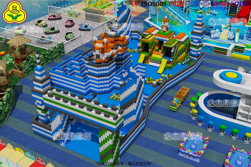 兒童（tóng）樂高積木樂園設備