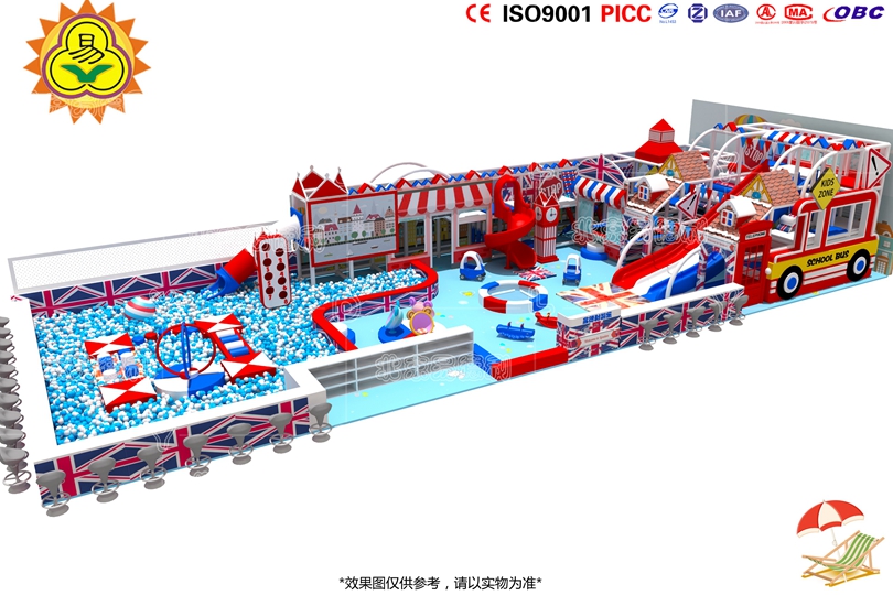 英倫風主（zhǔ）題淘氣堡設備