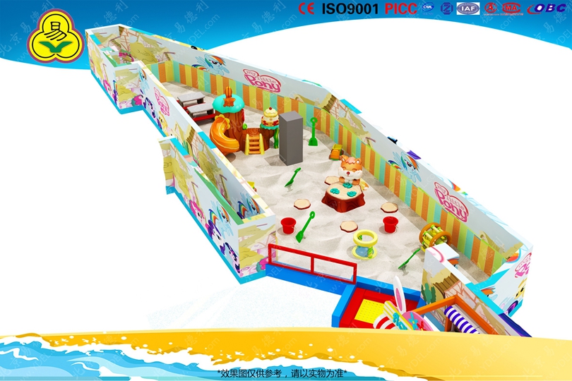 沙灘主題係列兒（ér）童淘（táo）氣堡