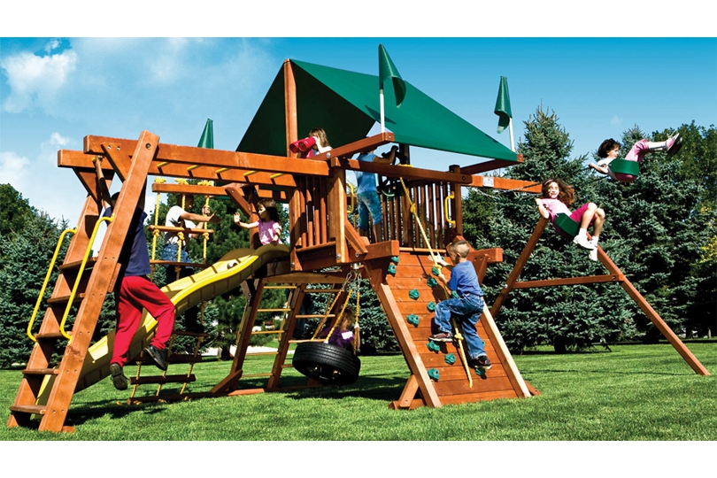 戶外遊樂場非標定製（zhì）設（shè）備（bèi）六（liù）