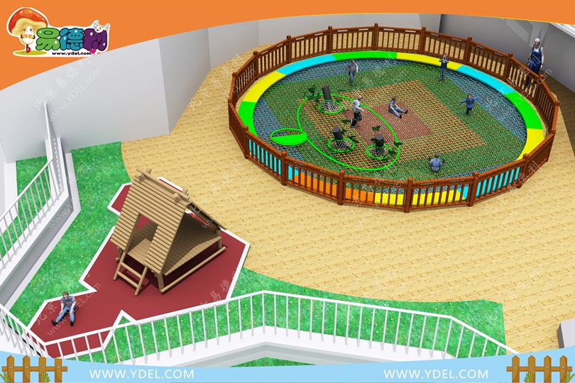 幼兒園網繩拓（tuò）展遊樂設備