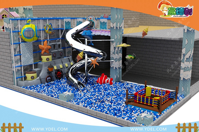 兒童不鏽鋼逃生（shēng）滑梯設備一