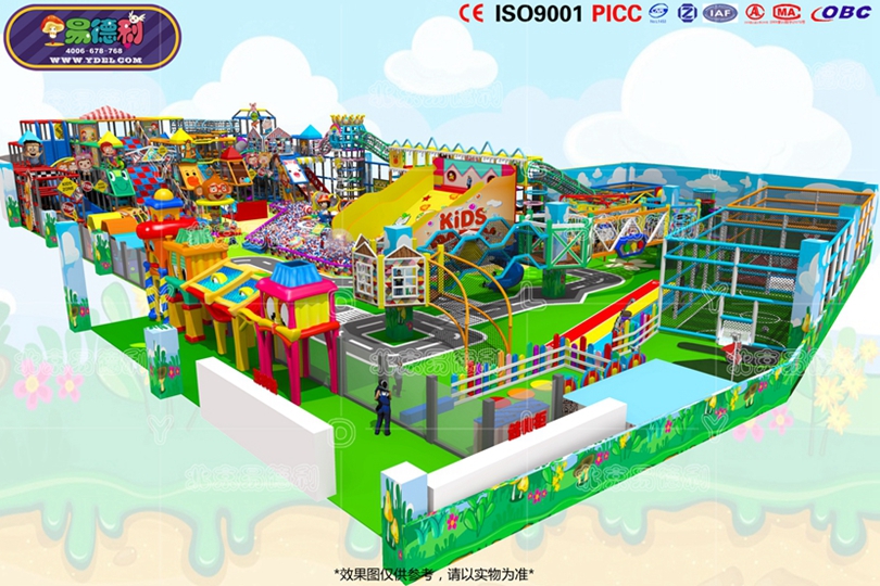 城堡（bǎo）主題兒童遊樂世界