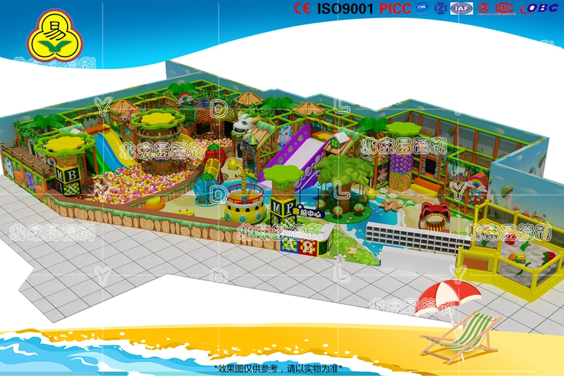 叢林探（tàn）險淘氣堡設備