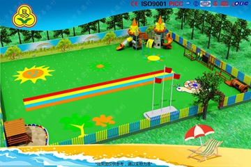 幼兒園（yuán）城（chéng）堡滑梯1