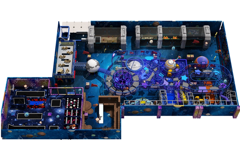 星空係列兒童淘氣堡設備
