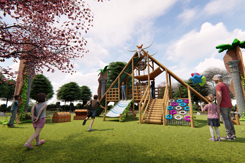 高端定製戶外遊樂拓展設備