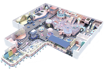 商場馬卡龍淘氣（qì）堡設備