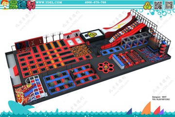 室內（nèi）網紅蹦床公園