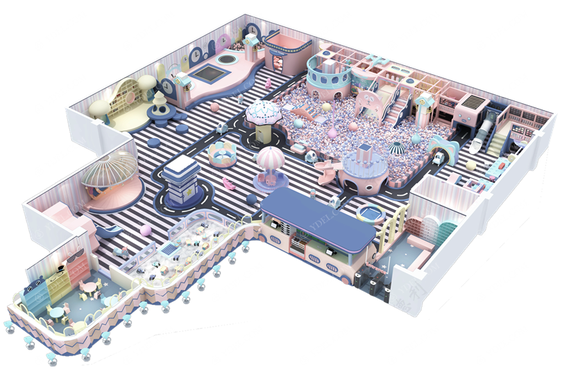 淘（táo）氣堡整體設計效果圖